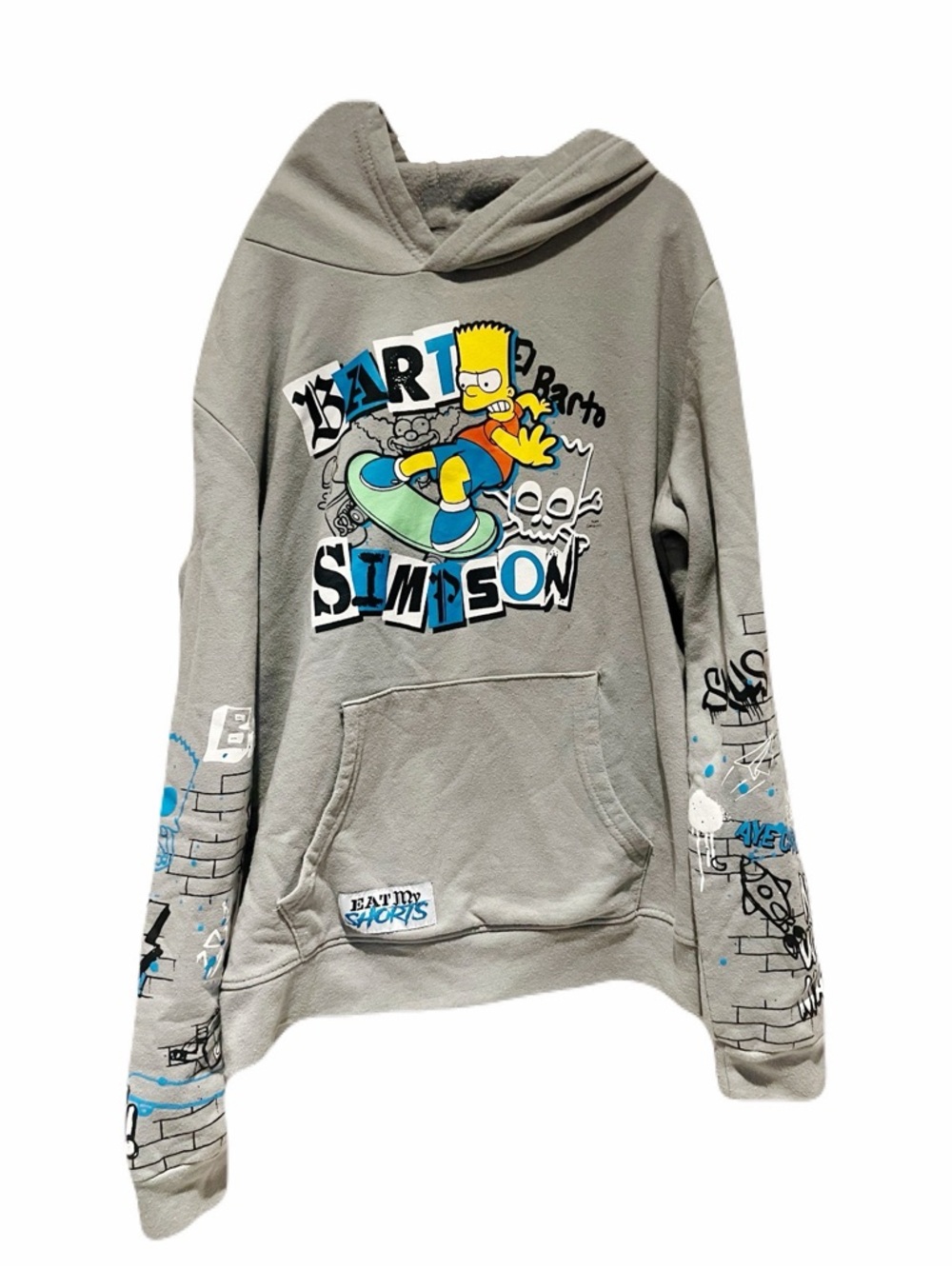 The Simpsons Bart Simpson graphic hoodie